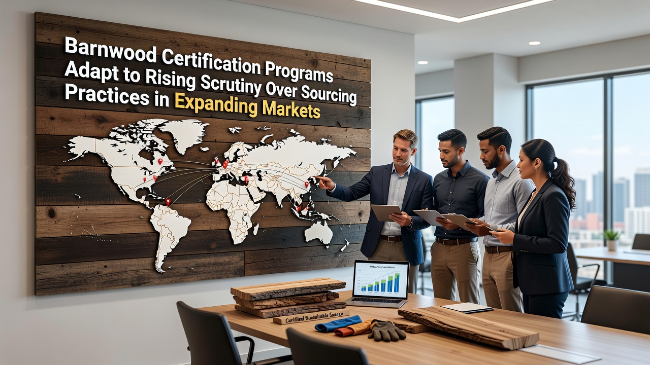 Barnwood Certification Programs Adapt to Rising Scrutiny Over Sourcing Practices in Expanding Markets